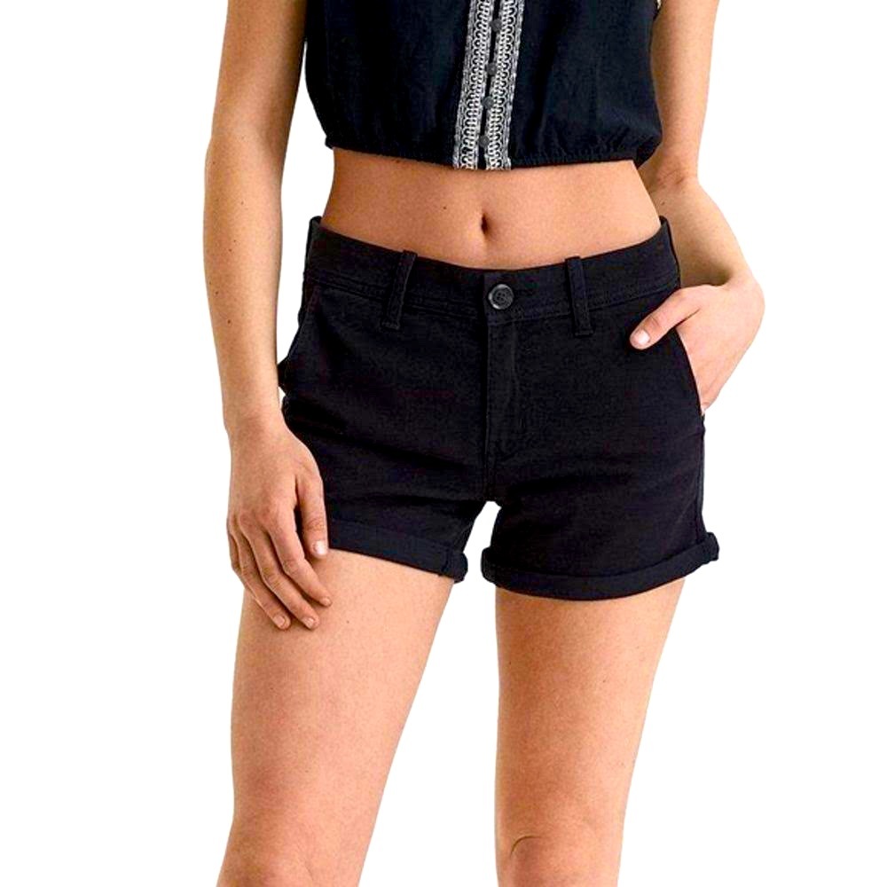 American eagle khaki black shorts size 4